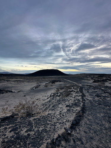 Sunset at Amboy Crater